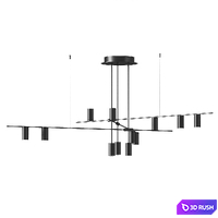 Casa N Pendant Lamp By Lampatron 3D Model Vray, Corona