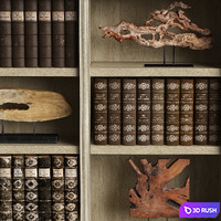 Decor Set 263 3D Model Vray