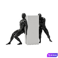 Deco sculpture m 02 3D Model Vray, Corona