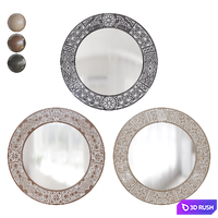 Round mirror Etniq - Ladoga, Balian, Papua 3D Model Corona