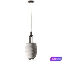 Milton Pendant Lamp 3D Model Corona