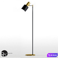 Romatti Floor lamp Floor lamp by design Henrik Pedersen 3D Model Vray