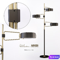 Nicholas Haslam, Simon standing lamp 3D Model Vray