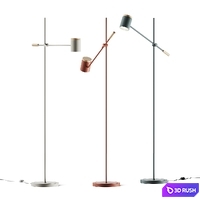 Alney Floor Lamp 3D Model Vray, Corona