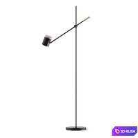 Alney Floor Lamp 3D Model Vray, Corona