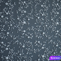 Stucco decor for walls 3D Model Vray