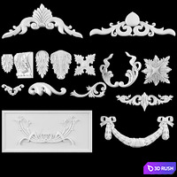 Stucco 3D Model Vray