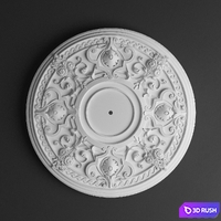 Rosette_R3 3D Model Vray