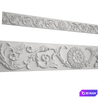 Ornament 3D Model Vray