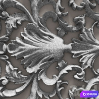 Stucco ceiling. 3D Model Vray