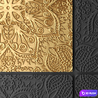 Rosette 3D Model Vray