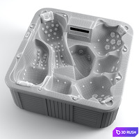 Jacuzzi GEORGIA 3D Model Vray