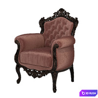 Classic chair 3D Model Corona