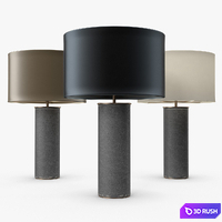 David Linley - Evolution table lamp 3D Model Vray