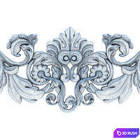 Pattern 3D Model Vray