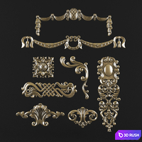 Thread 3D Model Vray