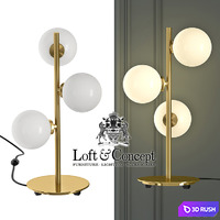 Table lamp Bubble Chandelier Table Lamp 3D Model Vray