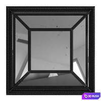 Mirror of Eichholtz Rio Nero 3D Model Vray
