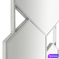 EICHHOLTZ Mirror Hexa 111663 111662 3D Model Vray