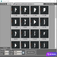 Set of moldings and skirting boards Europlast_9 3D Model Vray