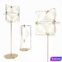 Lasvit - Clover Lamp 3D Model Vray