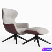 Poliform Mad Joker 3D Model Vray, Corona
