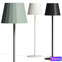 Kettal Floor Object Lamp 3D Model Vray, Corona