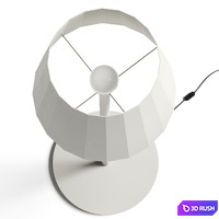 Kettal Floor Object Lamp 3D Model Vray, Corona