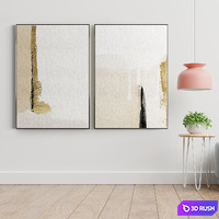 Photo frame 133 3D Model Vray, Corona