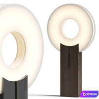 Paolo Castelli Comet Floor Lamp 3D Model Vray, Corona
