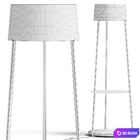 Italamp Antea Floor Lamp 3D Model Vray, Corona