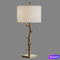 Javor table lamp by Uttermost 3D Model Corona