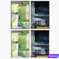 Paintings 3D Model Vray, Corona