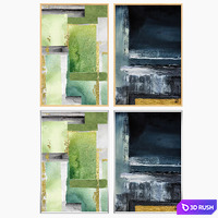 Paintings 3D Model Vray, Corona