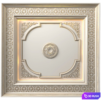 Ceiling  in oriental style. .Arabic Majlis Ceiling .Eastern Morocco Ceiling Classic 3D Model Vray, Corona
