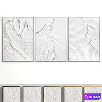 Abstract Painting Set of 3 pieces - No 20 3D Model Vray, Corona
