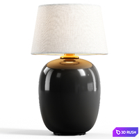 Menu Space - Torso Table Lamp, Portable 3D Model Vray