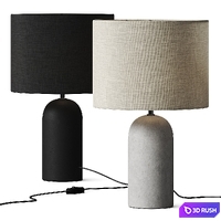 La Redoute Emna Concrete Table Lamp 3D Model Vray, Corona