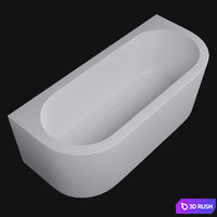 Knief Wall 180x79x58 3D Model Corona