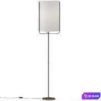 Lulu and Georgia Boise Floor Lamp by Arteriors 3D Model Vray, Corona