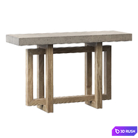 Heston Console Table 3D Model Vray, Corona