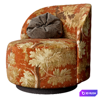 Giopagani Dig It armchair 3D Model Corona