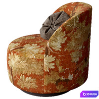 Giopagani Dig It armchair 3D Model Corona