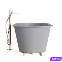 Ceramica Cielo Ottavia Bathtub 3D Model Vray, Corona