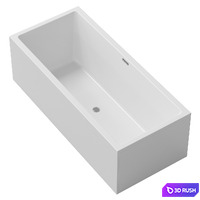 Bathtub Radaway Tiana 3D Model Vray, Corona