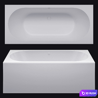 Bathtub Salini ORNELLA AXIS KIT 180 3D Model Corona