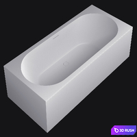 Bathtub Salini ORNELLA AXIS KIT 180 3D Model Corona