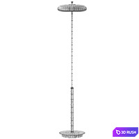 Floor lamp MICO FL Lampatron 3D Model Corona