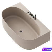 Bathtub ARC160 By INBANI 3D Model Corona