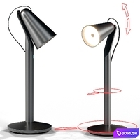 Table lamp Xiaomi mijia pipi (Rigged) 3D Model Corona